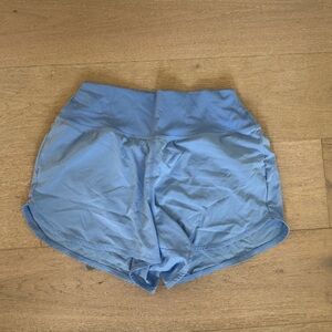 Light Blue Women’s Running Shorts | L